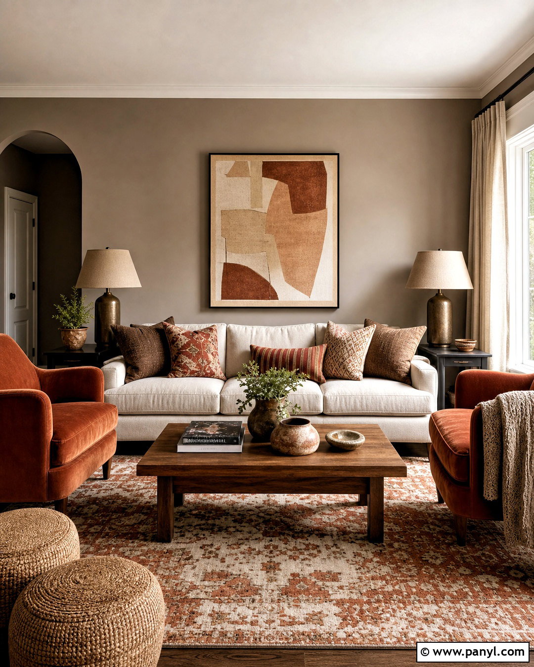 Urbane Bronze And Terracotta Living Room - 20 urbane bronze living room ideas