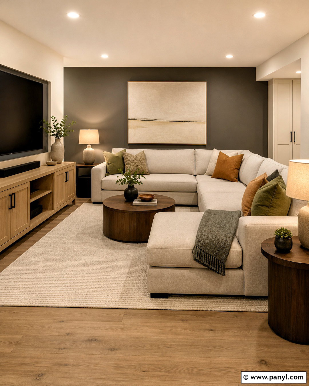 Urbane Bronze Basement Accent Wall - 35 urbane bronze accent wall ideas