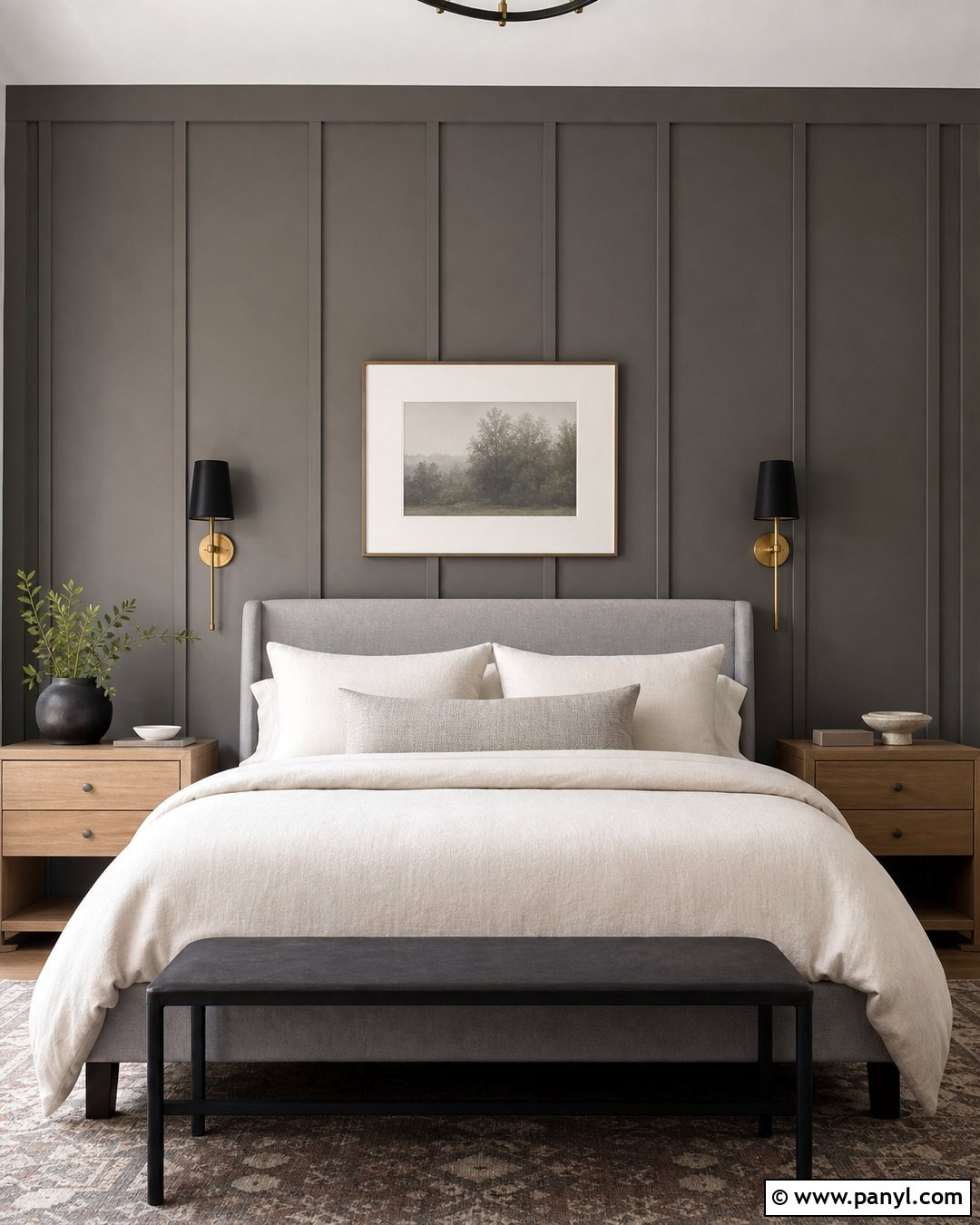 Urbane Bronze Board And Batten Wall - 20 urbane bronze wall ideas