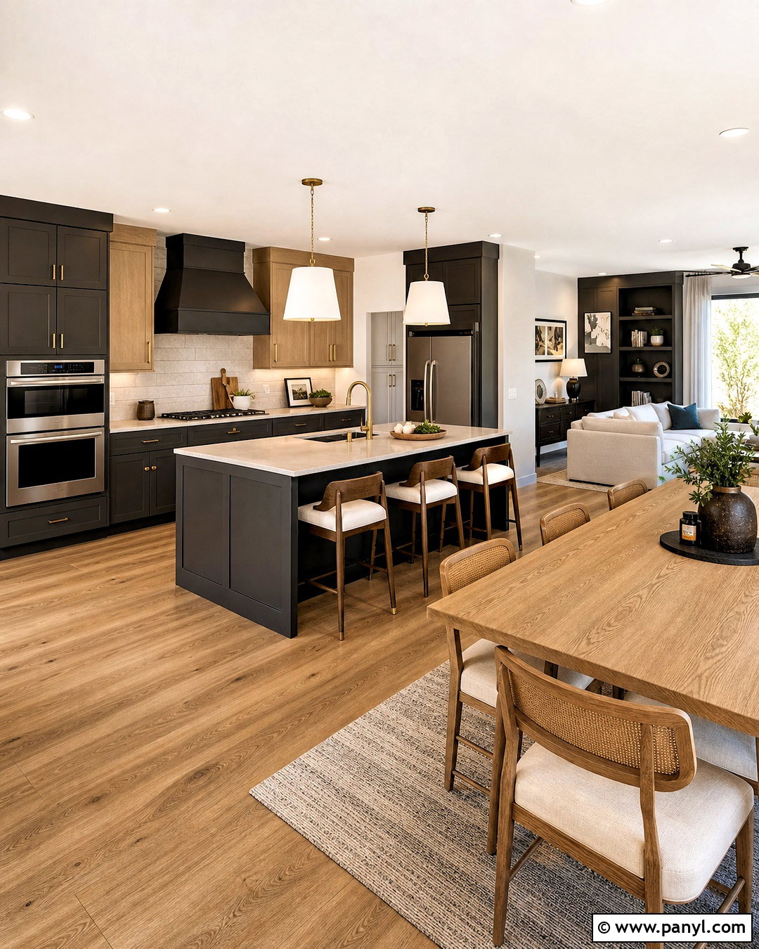 Urbane Bronze Cabinets In An Open Kitchen - 20 urbane bronze kitchen cabinets