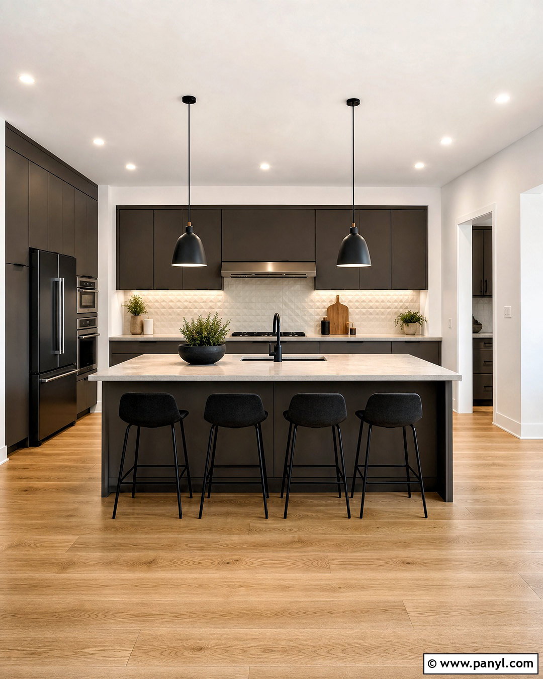 20 Urbane Bronze Kitchen Cabinets for a Rich, Modern Look