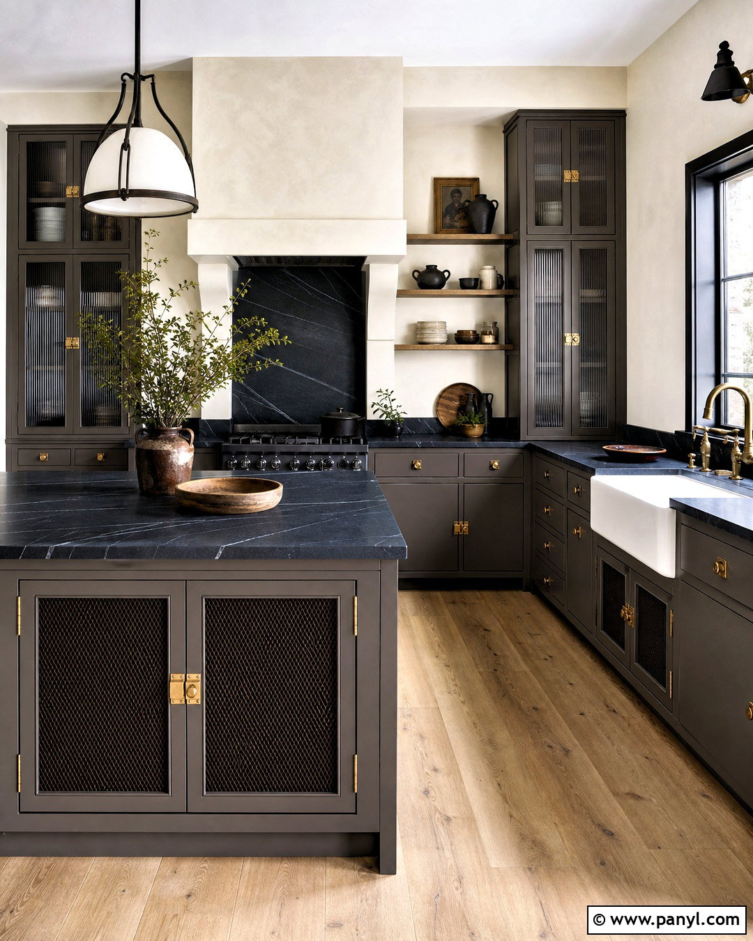 Urbane Bronze Cabinets With Soapstone Counters - 20 urbane bronze kitchen cabinets
