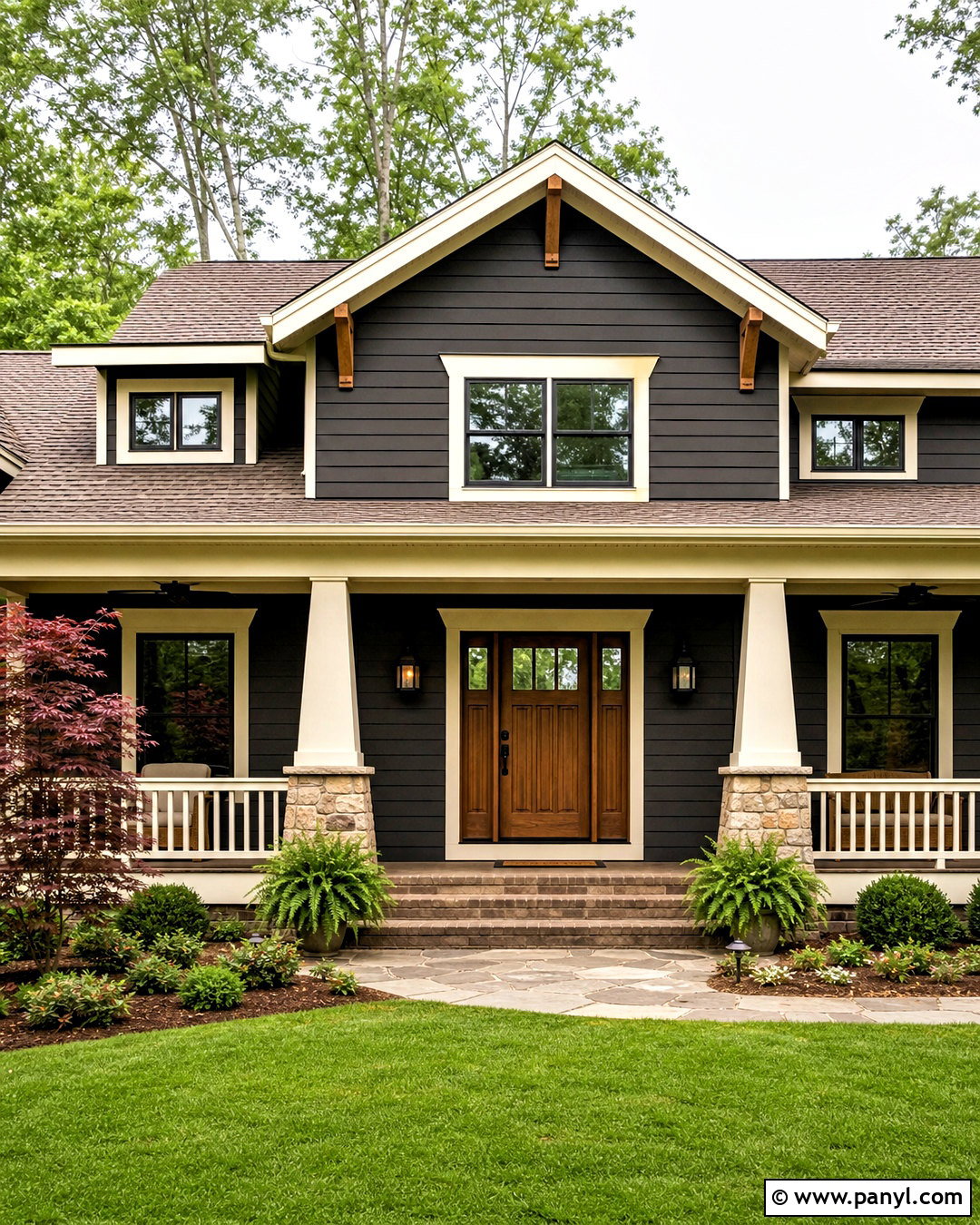 Urbane Bronze Craftsman Exterior - 20 sw urbane bronze exterior ideas