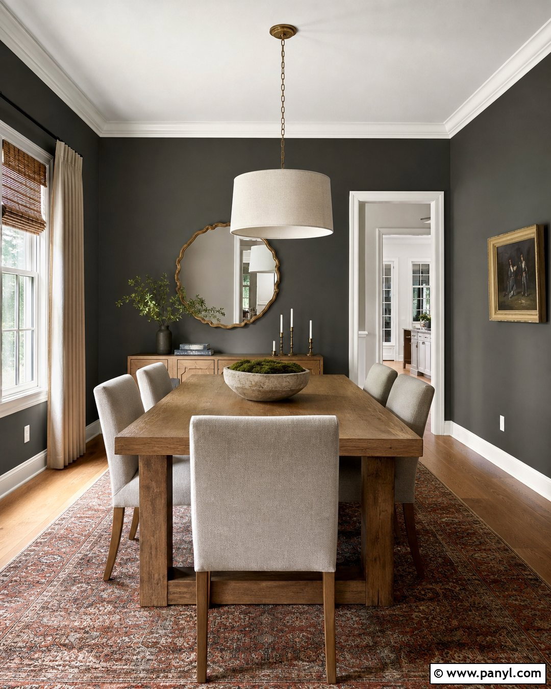 Urbane Bronze Dining Room Walls - 20 urbane bronze wall ideas