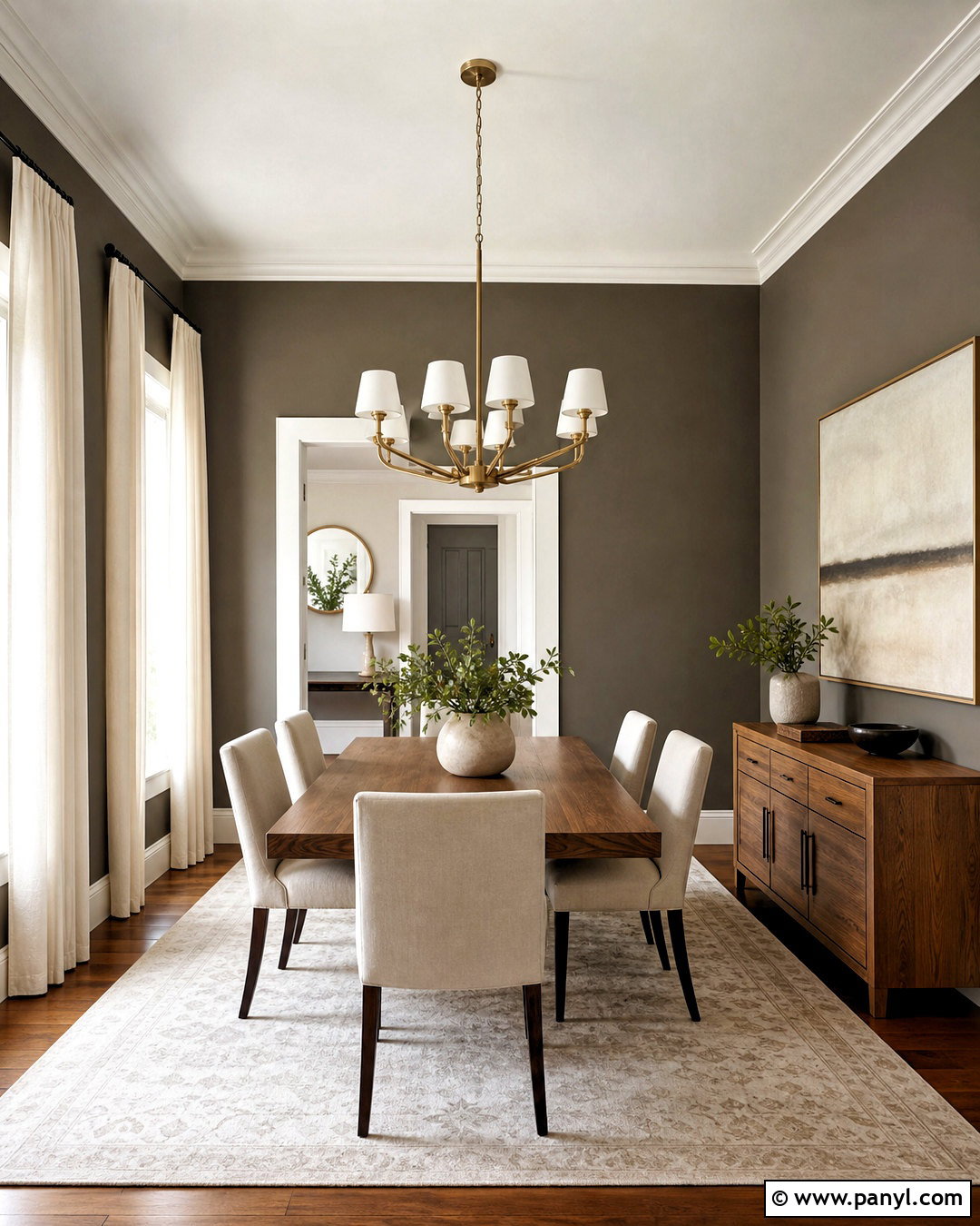 Urbane Bronze Dining Room - 20 iron ore vs urbane bronze ideas
