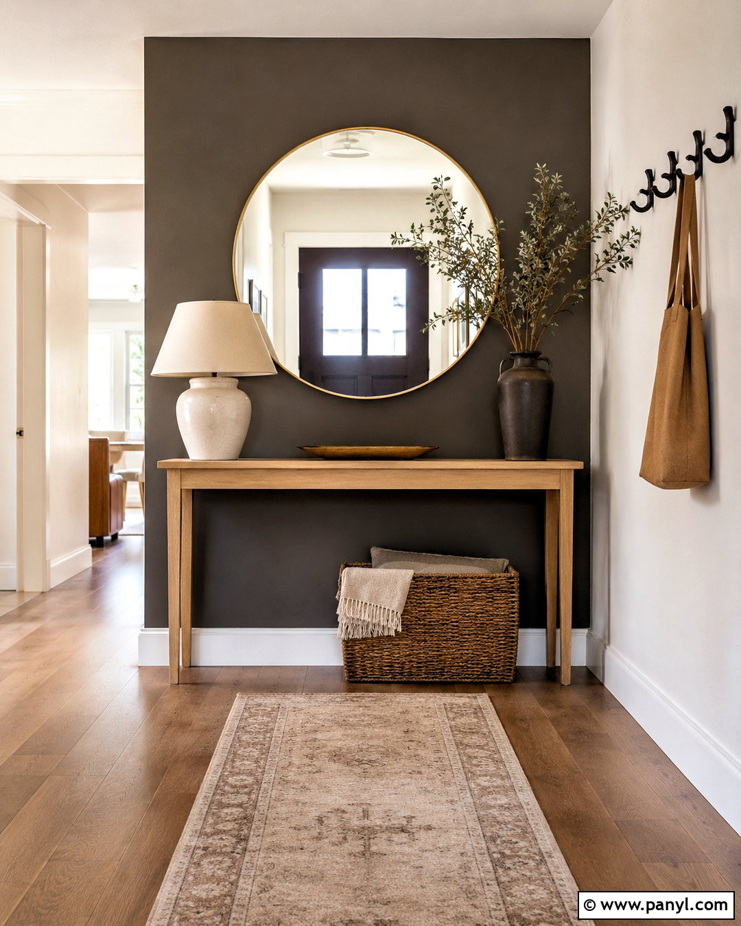 Urbane Bronze Entryway Accent Wall - 35 urbane bronze accent wall ideas