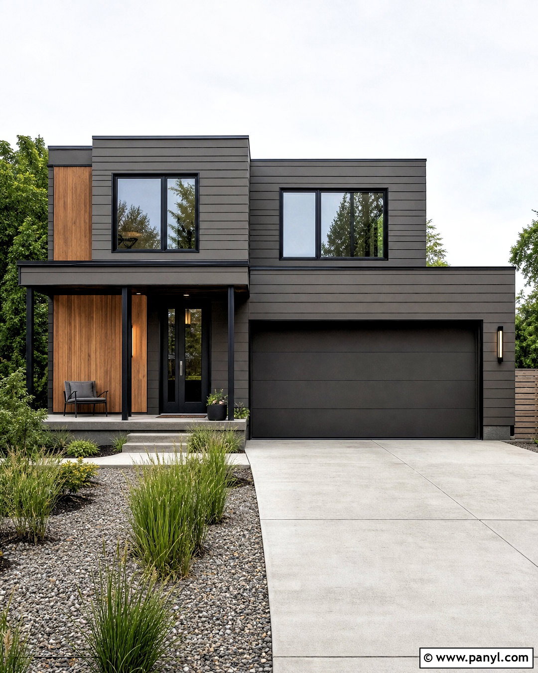 Urbane Bronze Exterior With Black Accents - 20 sw urbane bronze exterior ideas