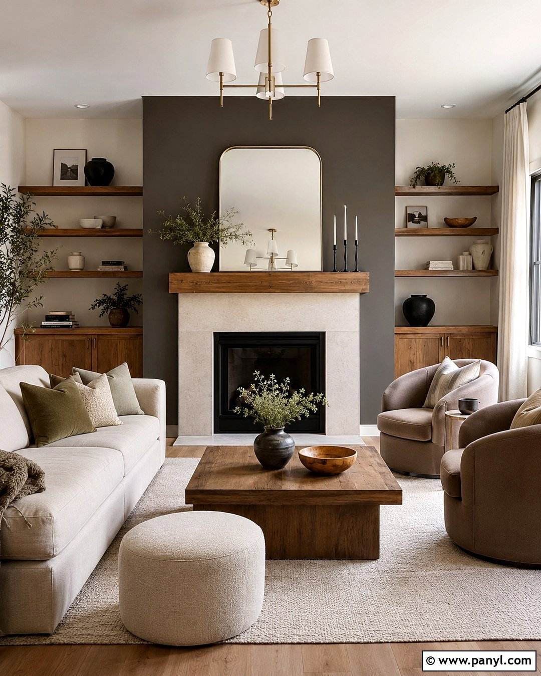 Urbane Bronze Fireplace Wall - 20 Urban Bronze Wall Color Ideas