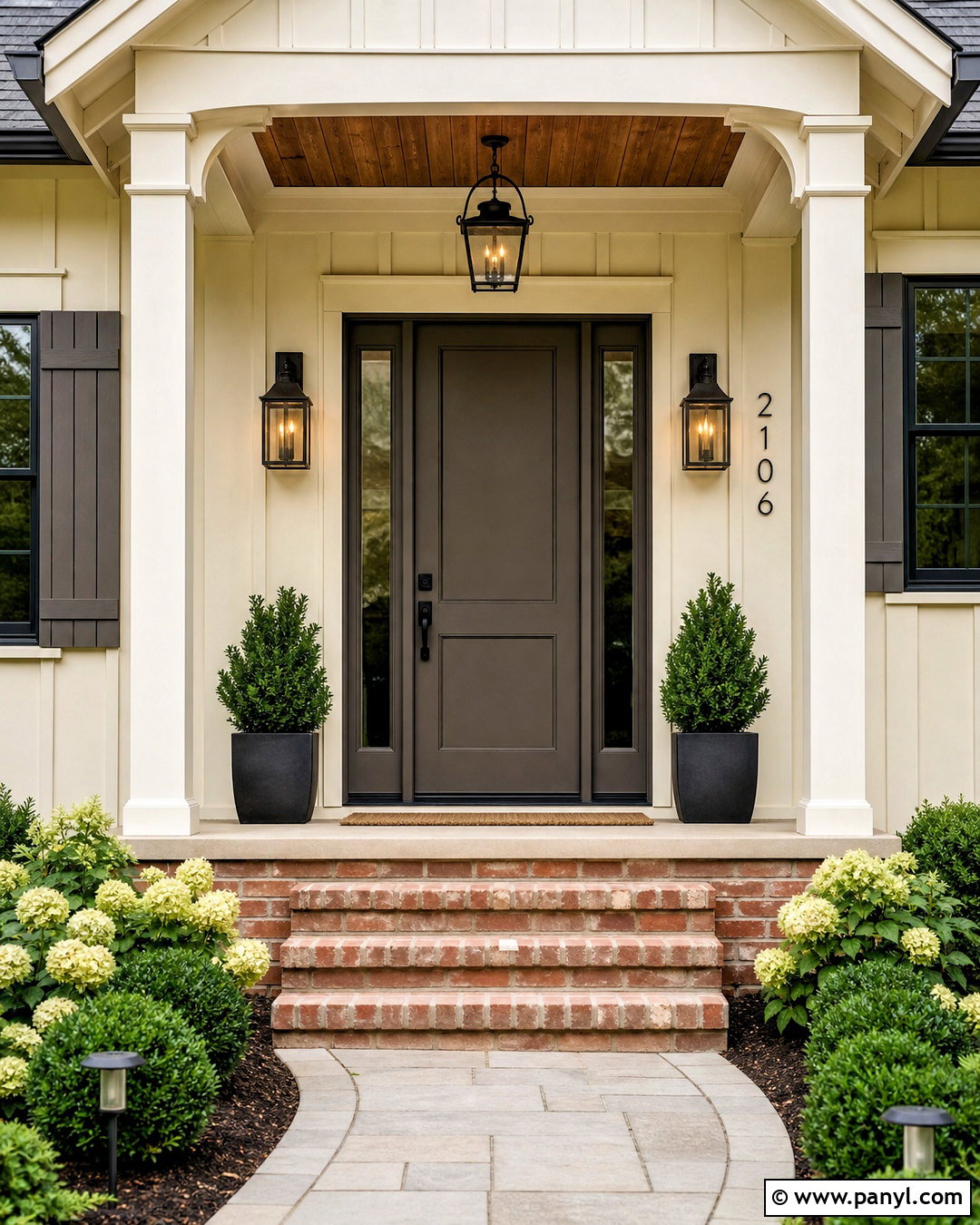 Urbane Bronze Front Door Exterior - 20 sw urbane bronze exterior ideas