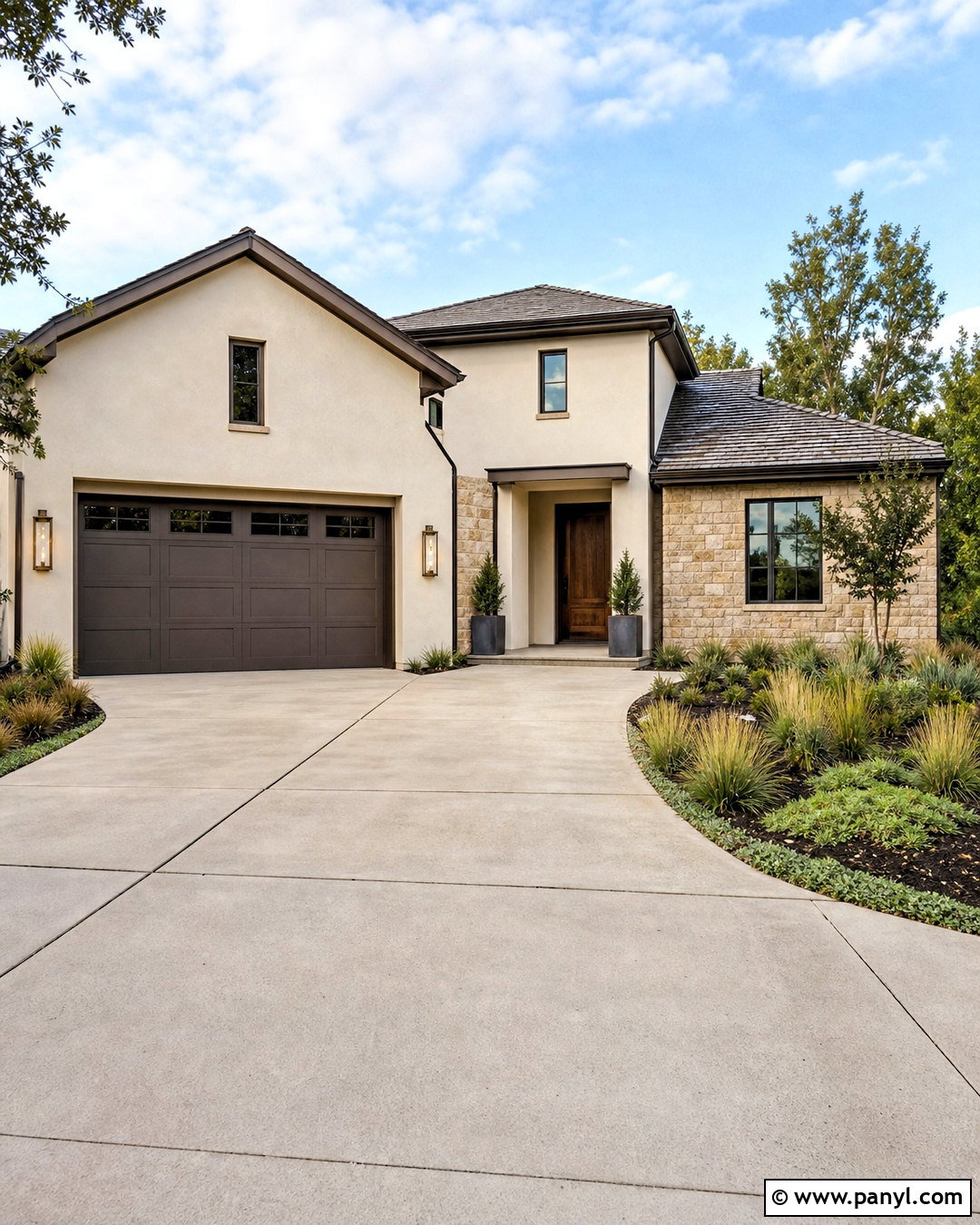Urbane Bronze Garage Door Exterior - 20 iron ore vs urbane bronze ideas