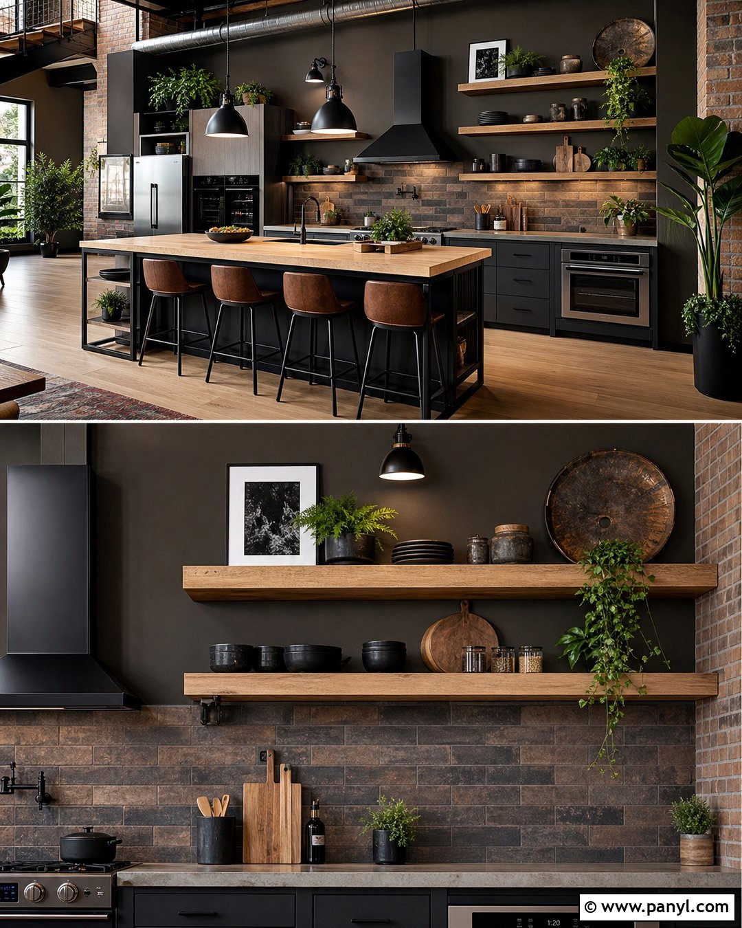 Urbane Bronze Kitchen Walls In An Industrial Kitchen - 25 urbane bronze kitchen walls