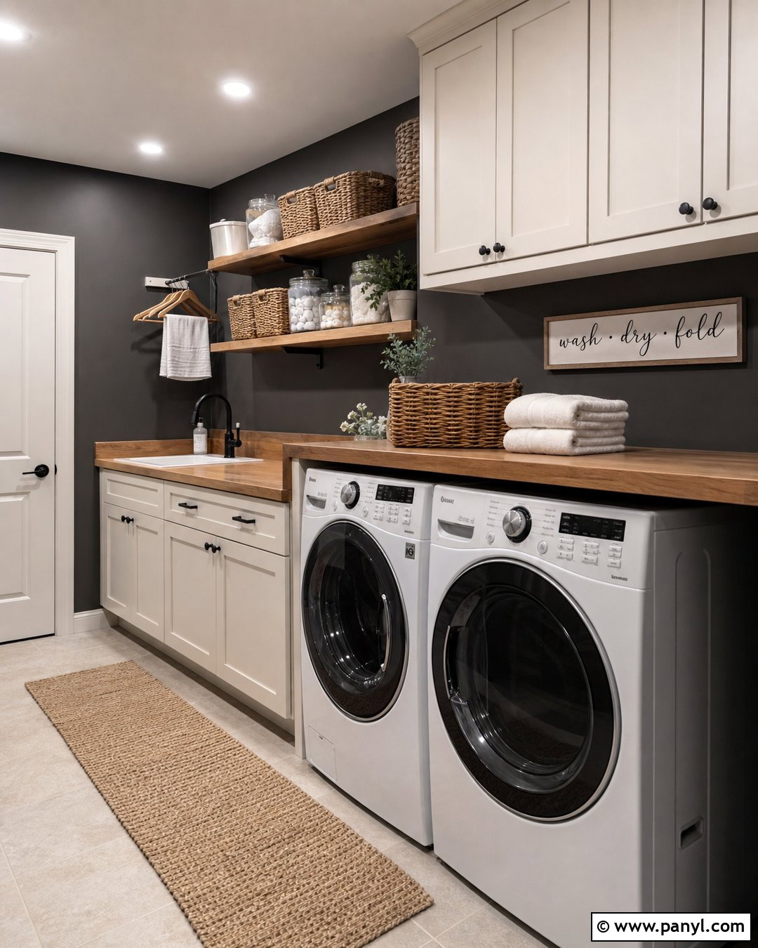 Urbane Bronze Laundry Room Walls - 20 urbane bronze wall ideas
