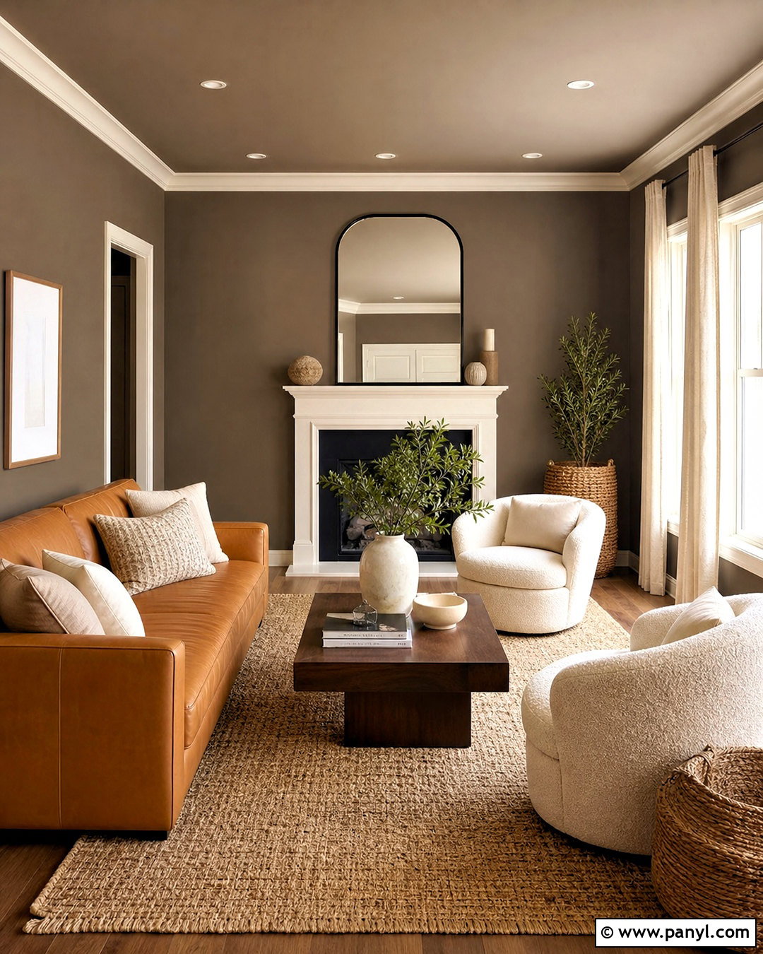 Urbane Bronze Living Room - 20 iron ore vs urbane bronze ideas