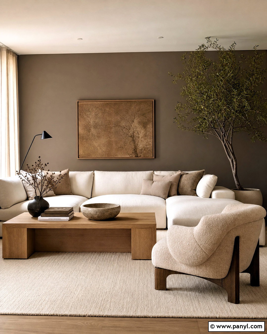 Urbane Bronze Minimalist Living Room - 20 urbane bronze living room ideas