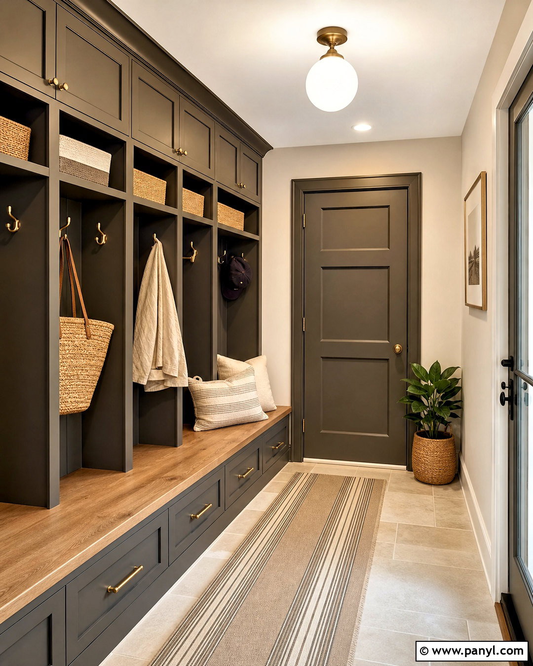 Urbane Bronze Mudroom - 20 iron ore vs urbane bronze ideas