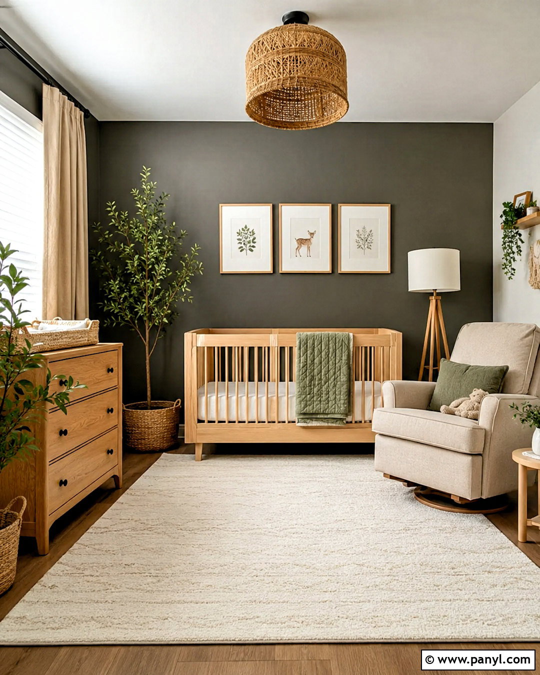 Urbane Bronze Nursery Accent Wall - 35 urbane bronze accent wall ideas