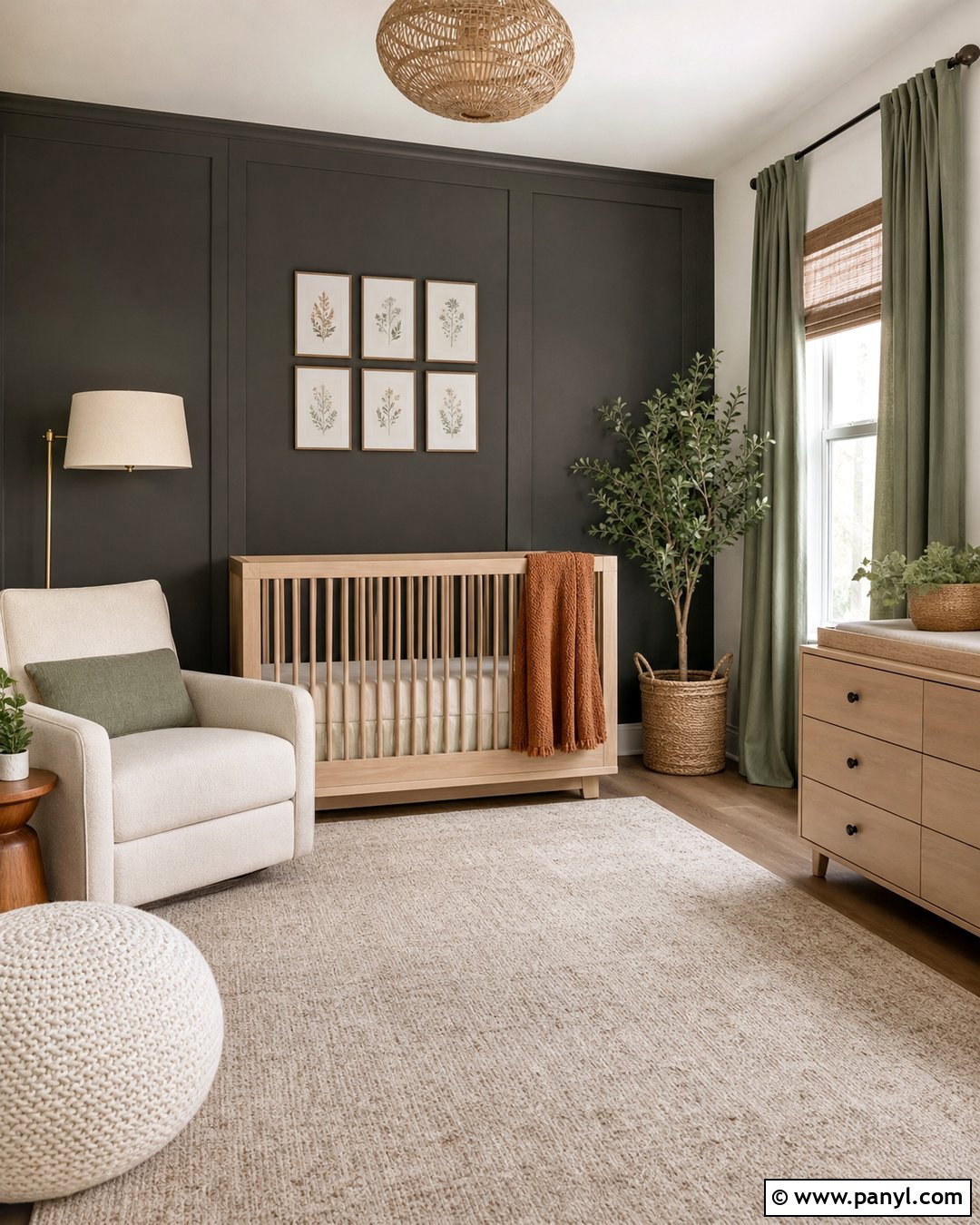 Urbane Bronze Nursery Accent Wall - 20 urbane bronze wall ideas