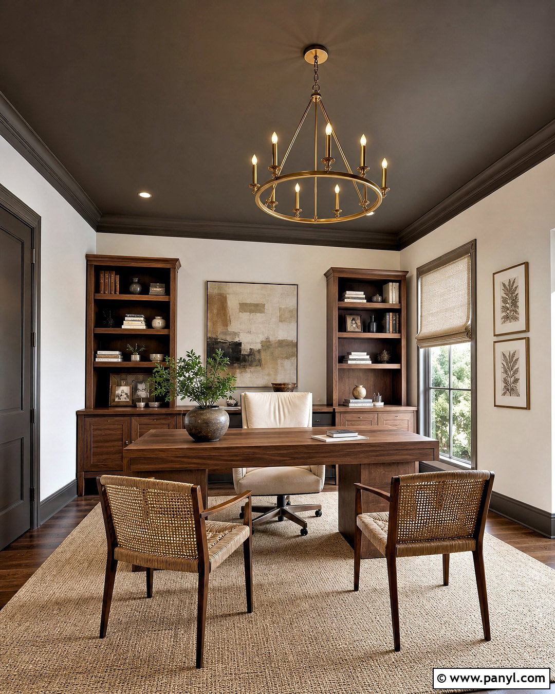 Urbane Bronze Office Ceiling - 20 urbane bronze office ideas