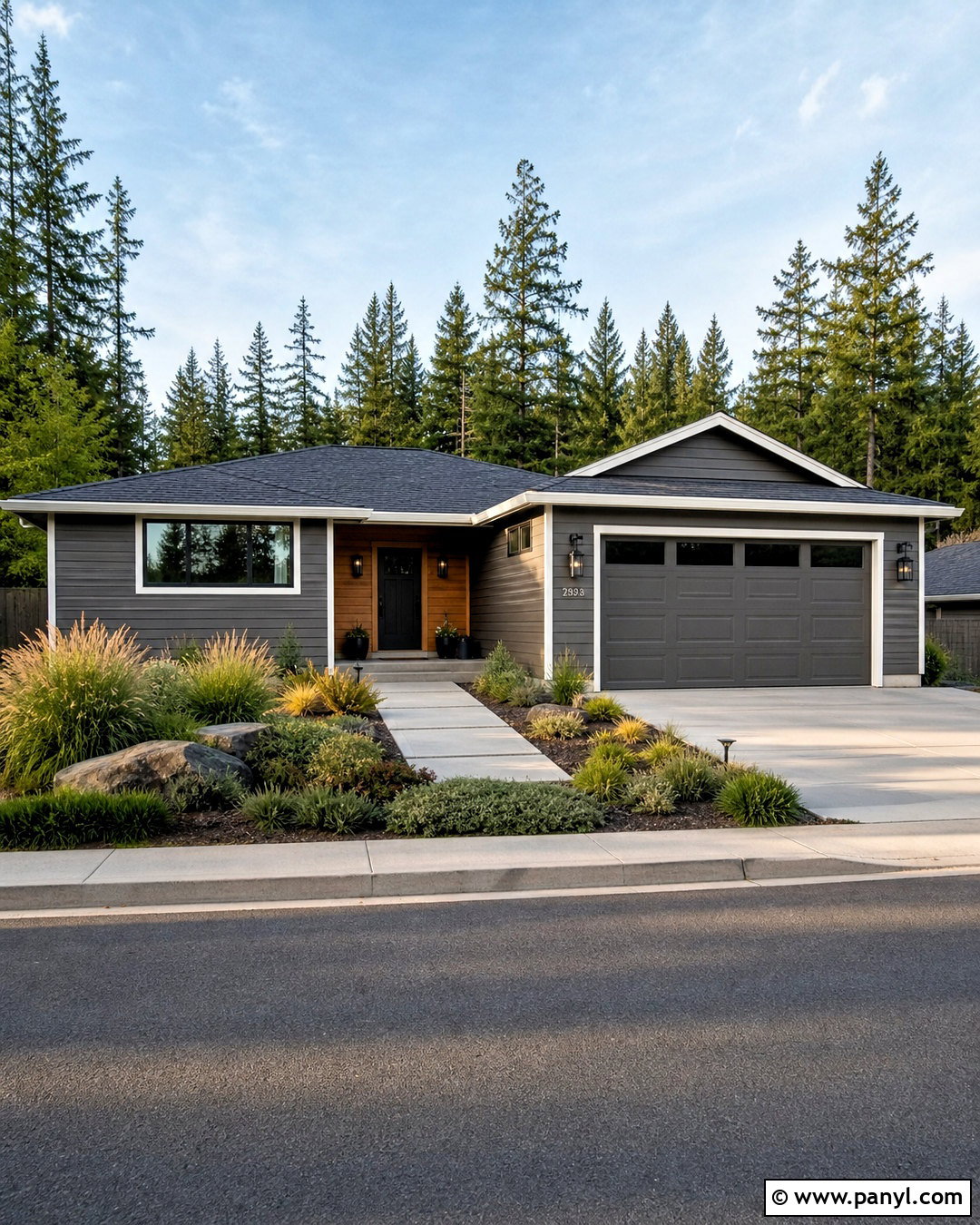 Urbane Bronze Ranch House Exterior - 20 sw urbane bronze exterior ideas