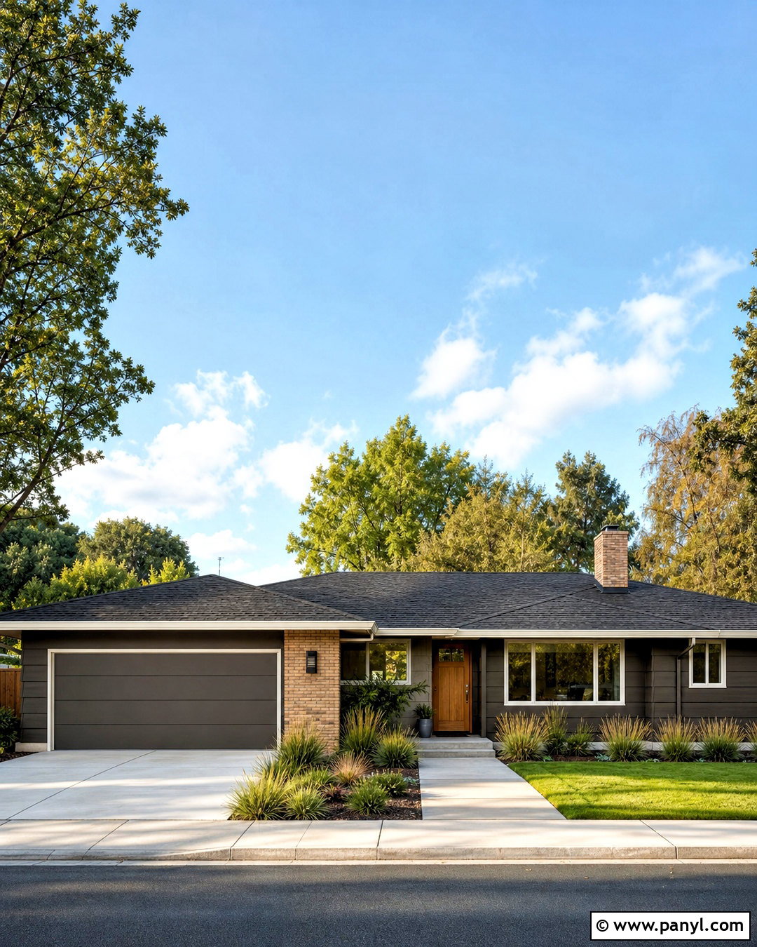 Urbane Bronze Ranch House Exterior - 20 urbane bronze exterior house ideas