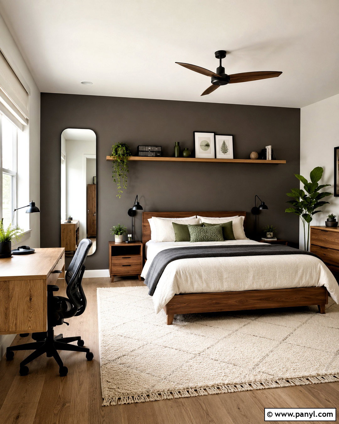 Urbane Bronze Teen Bedroom Accent Wall - 35 urbane bronze accent wall ideas