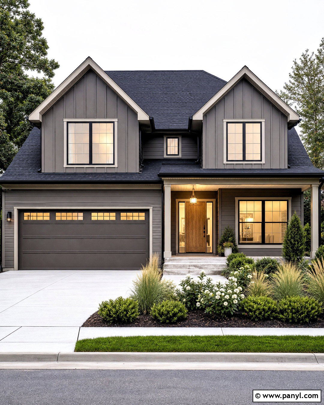 Urbane Bronze With Charcoal Roof - 20 urbane bronze exterior house ideas
