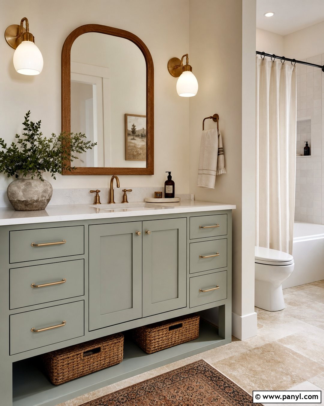 Vale Mist Bathroom Vanity With Cream Walls - 30 vale mist benjamin moore ideas