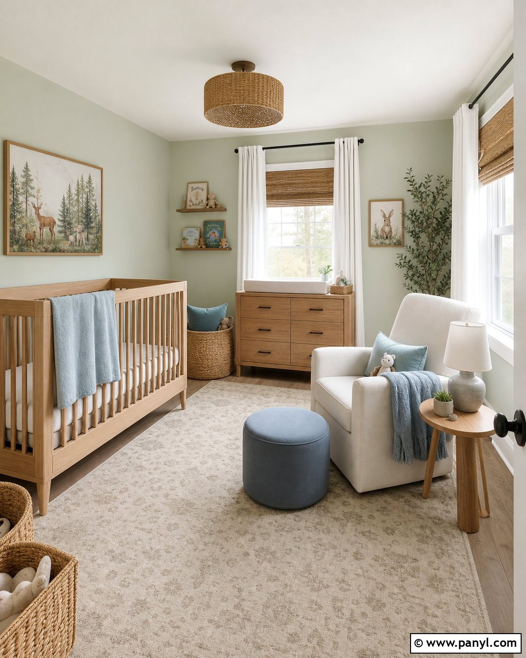 Vale Mist Nursery With Natural Wood - 30 vale mist benjamin moore ideas