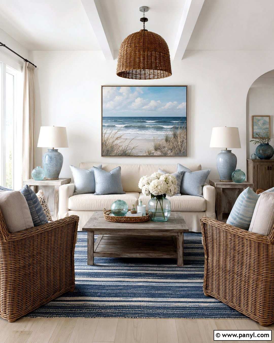 Valspar Ultra White Coastal Living Room - 20 Valspar Ultra White Walls