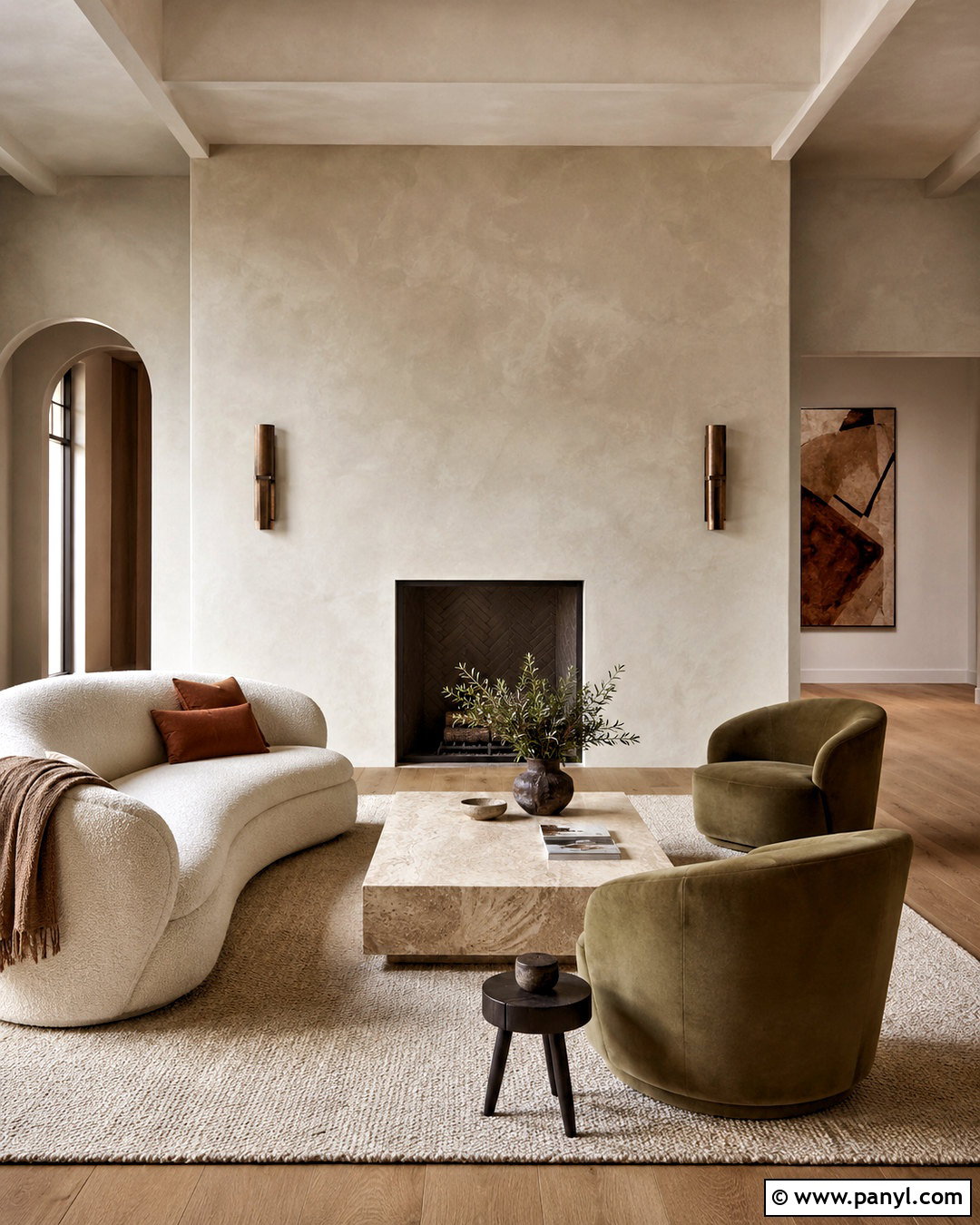 Venetian Plaster Patina Living Room - 20 patina texture ideas