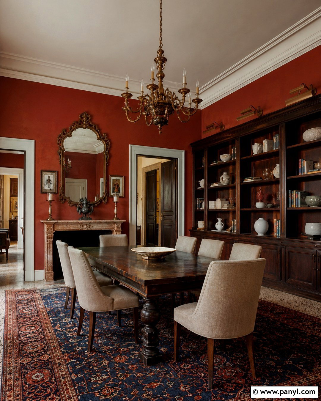 Venetian Red Italian Walls - 20 Italian Wall Colors