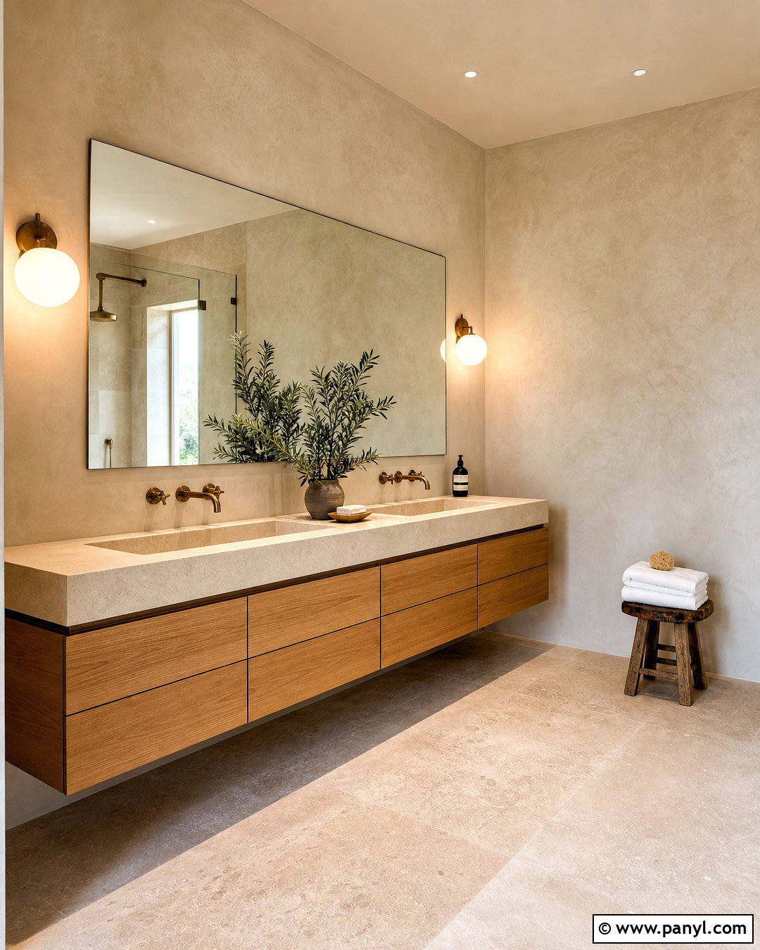 Venetian Stucco Bathroom Wall - 20 stucco walls
