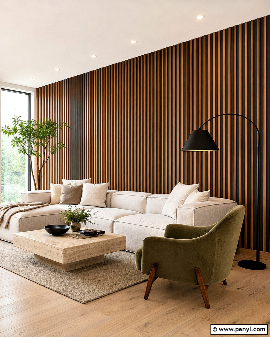 Vertical Cedar Slat Wall - 20 cedar walls interior ideas