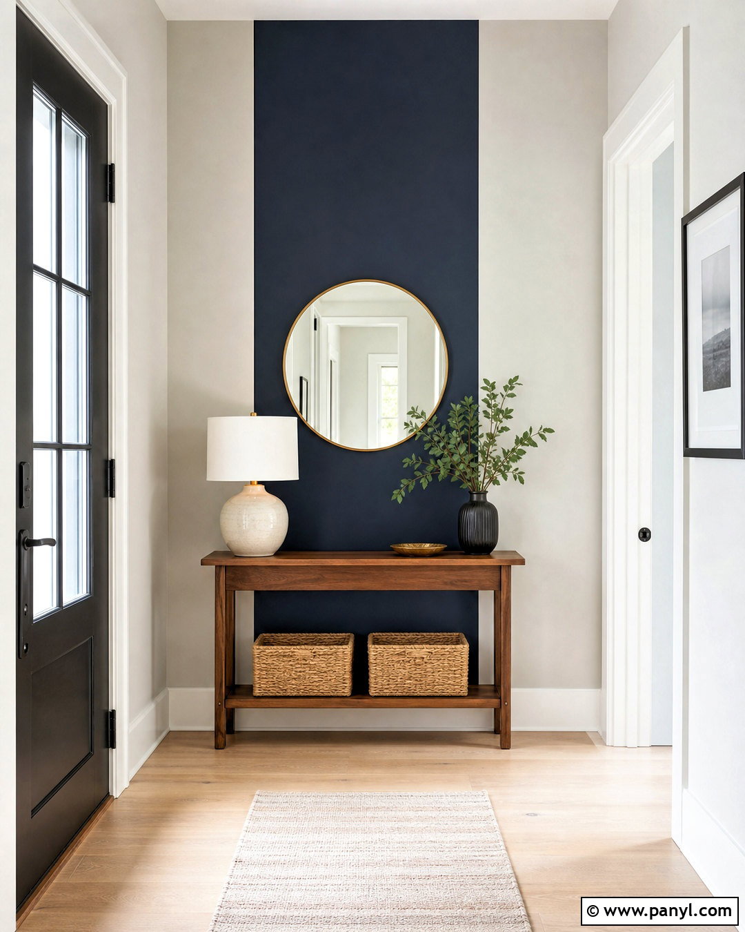 Vertical Color Block Wall - 20 color block wall ideas