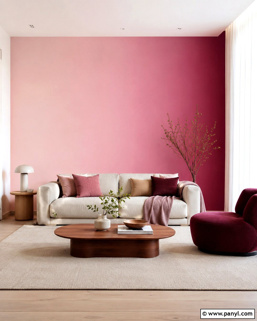 20 Pink Ombre Wall Paint Ideas for a Dreamy Modern Makeover
