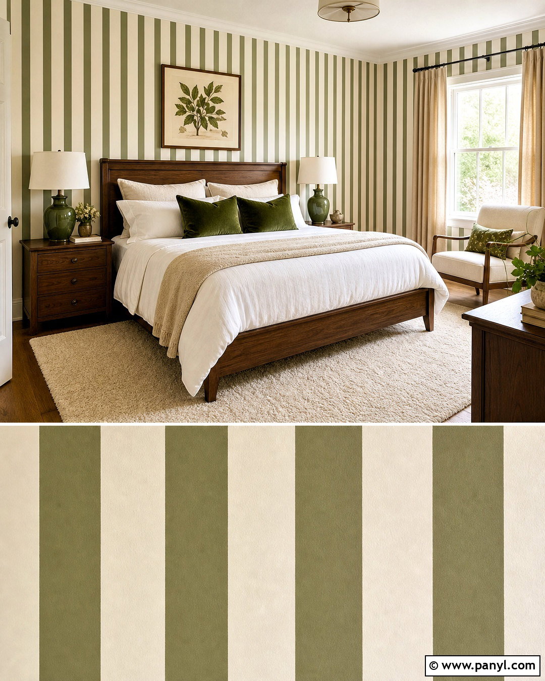 Vertical Stripe Bedroom Wall Paint Pattern - 20 wall paint patterns bedroom ideas