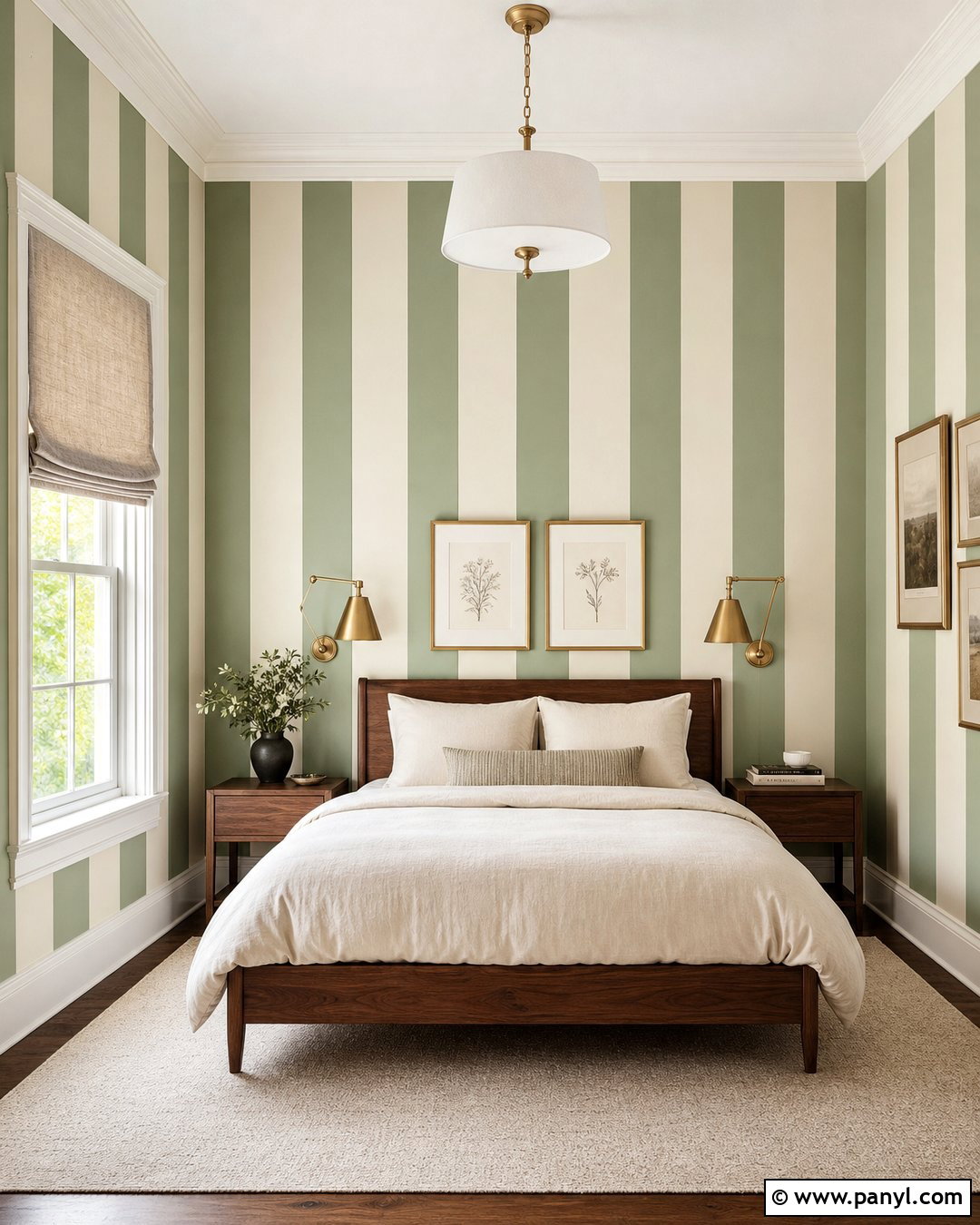 Vertical Stripe Wall Paint - 35 decorative wall paint ideas