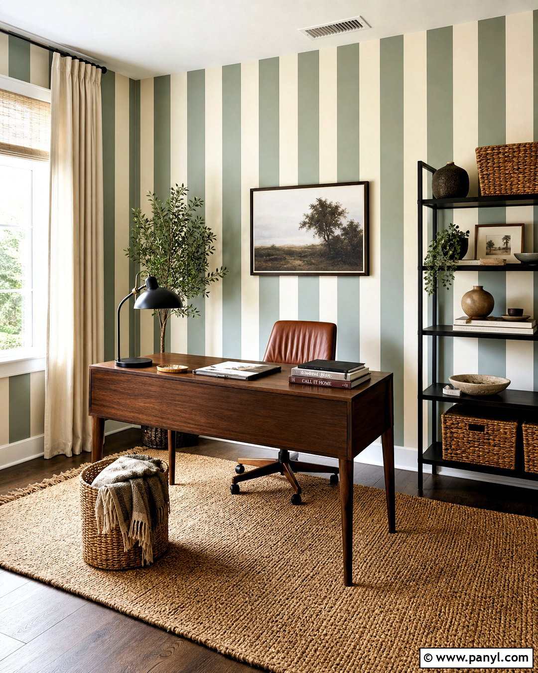 Vertical Stripe Wall Paint Pattern - 20 wall paint patterns
