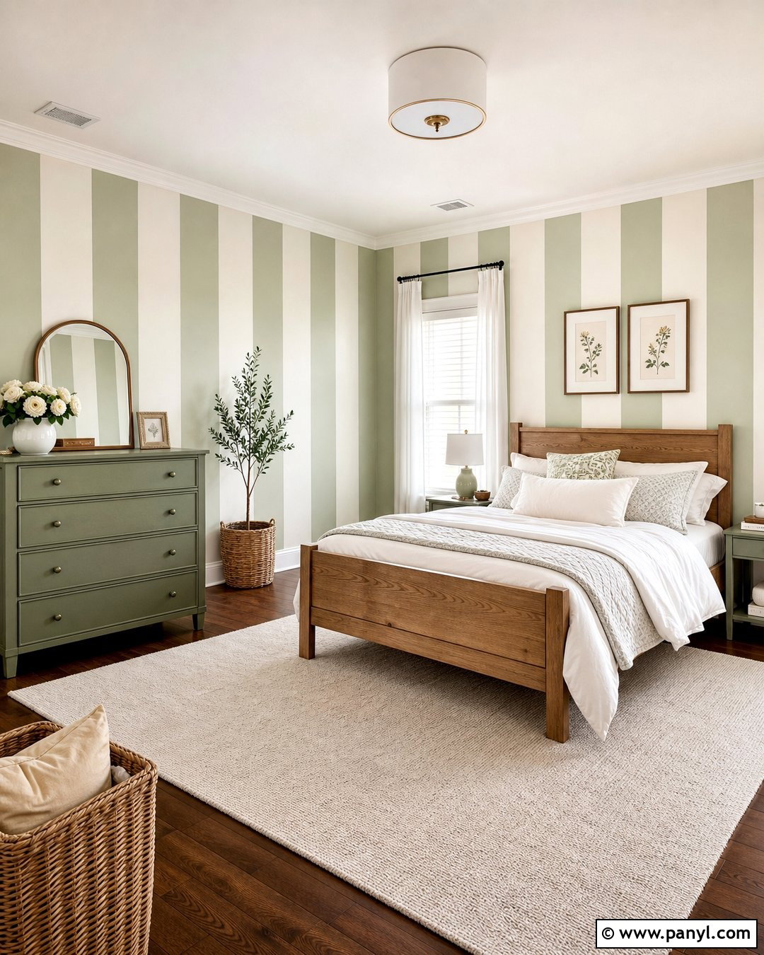 Vertical Stripe Wall Paint - 25 Best Wall Paint Ideas