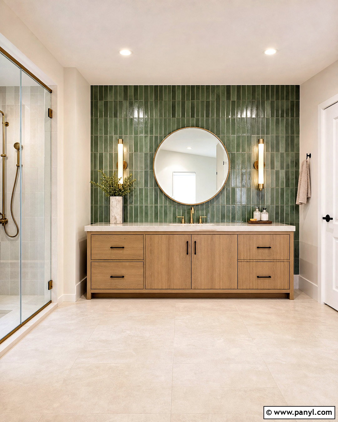 20 Bathroom Statement Wall Ideas for a Bold, Stylish Space