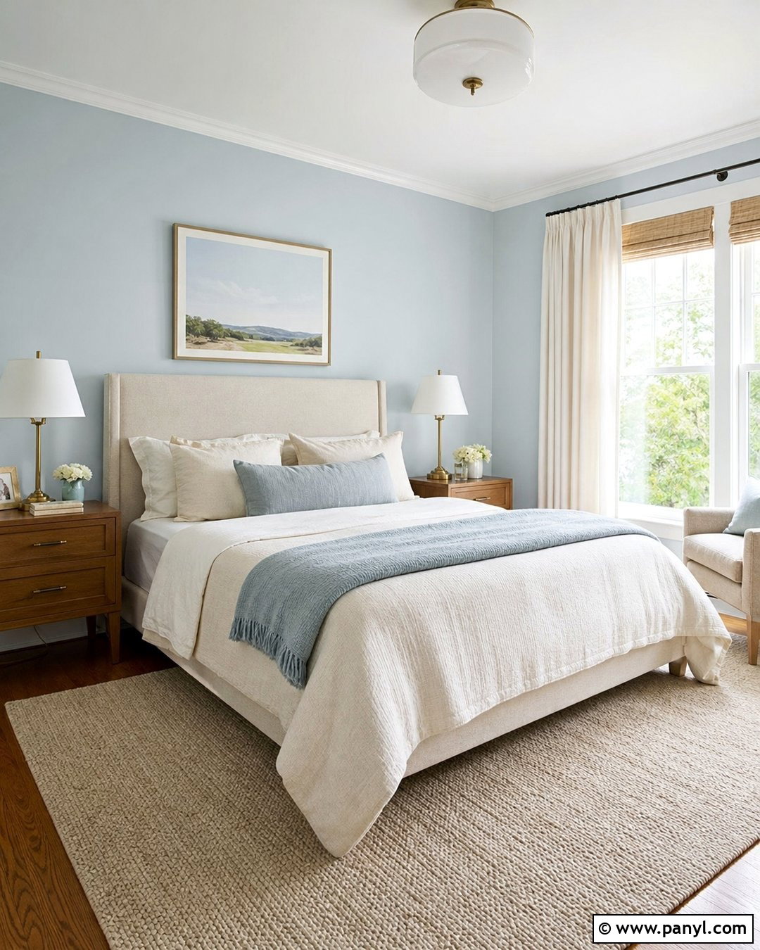 20 Very Light Blue Walls: Serene Designer Ideas For Airy Rooms