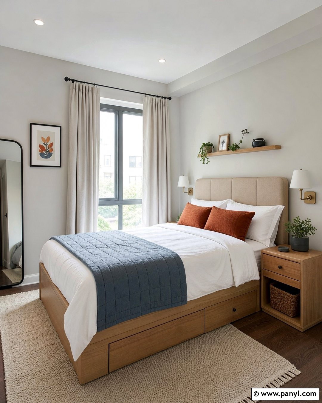 Very Light Grey Walls In A Small Bedroom - 25 Very Light Grey Walls