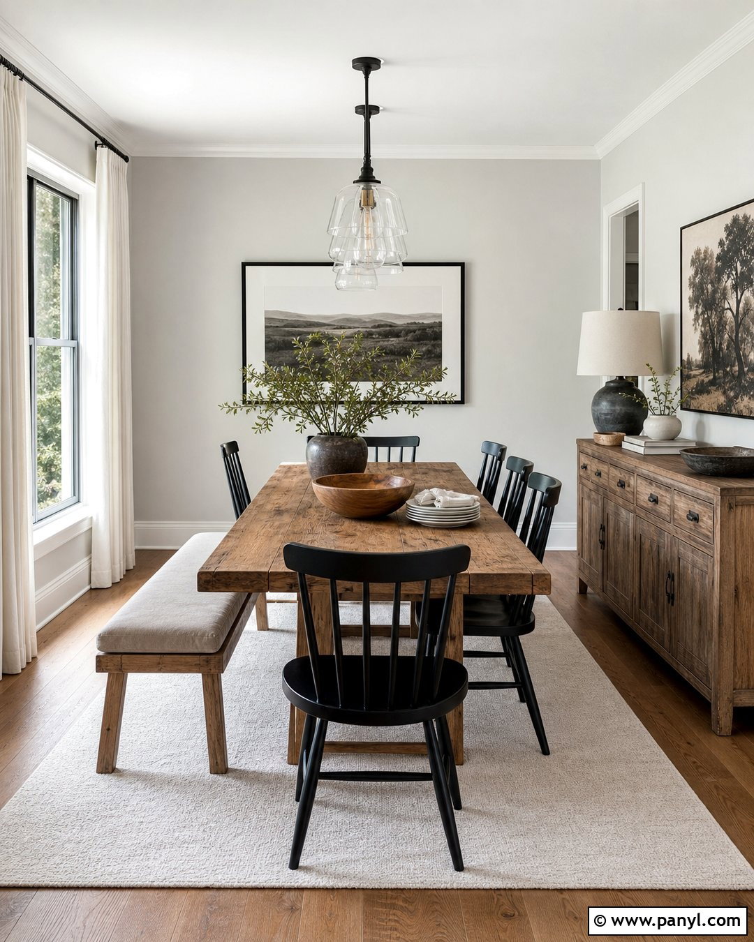 Very Light Grey Walls With Farmhouse Decor - 25 Very Light Grey Walls