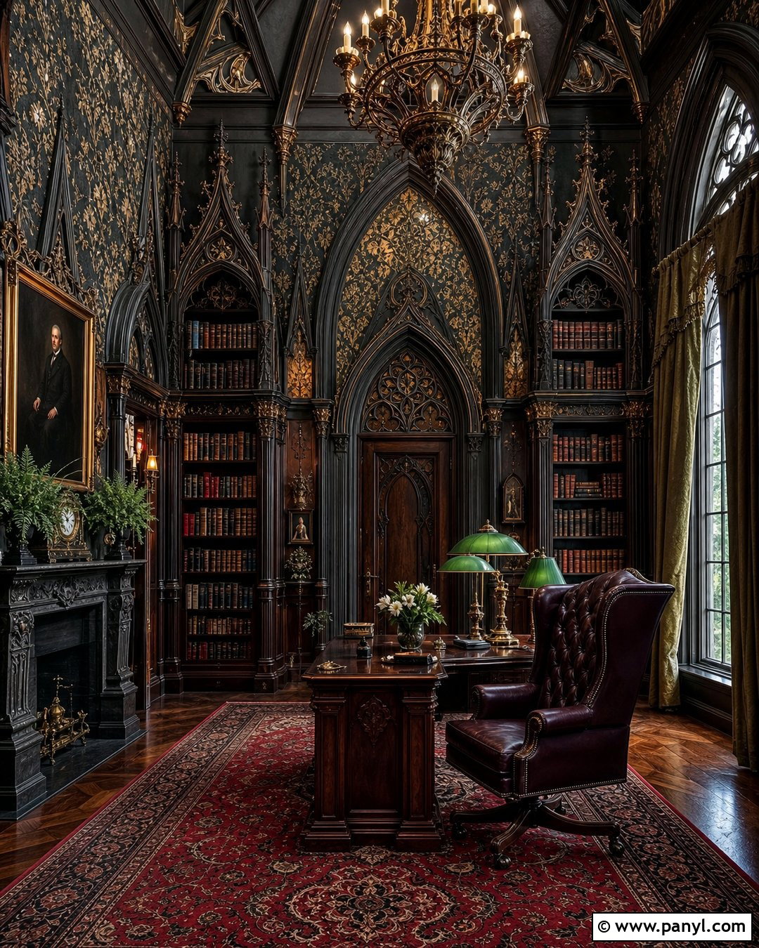 Victorian Gothic Wallpaper Library - 25 Victorian Home Wallpaper Ideas