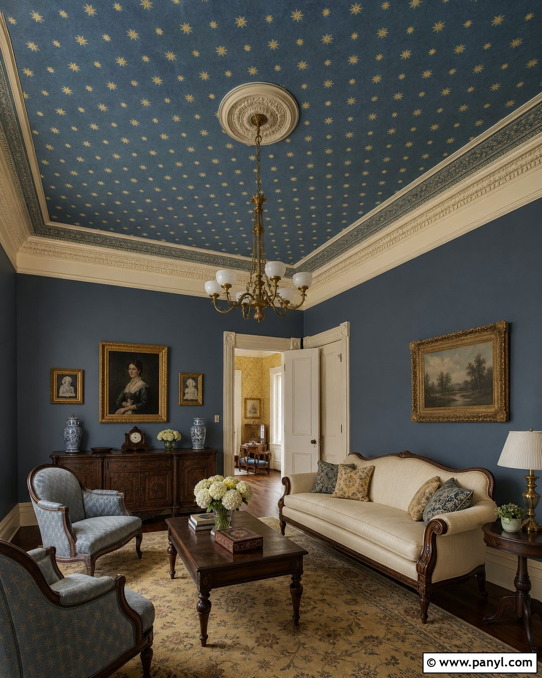 Victorian Wallpaper Ceiling - 25 Victorian Home Wallpaper Ideas
