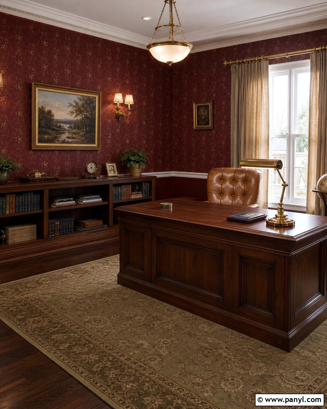 Victorian Wallpaper Home Office - 25 Victorian Home Wallpaper Ideas