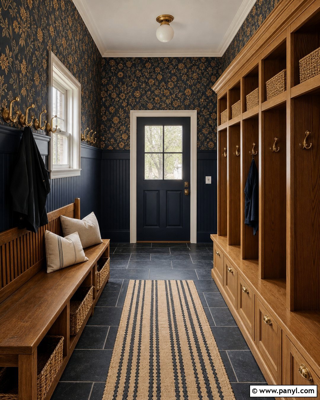 Victorian Wallpaper Mudroom - 25 Victorian Home Wallpaper Ideas