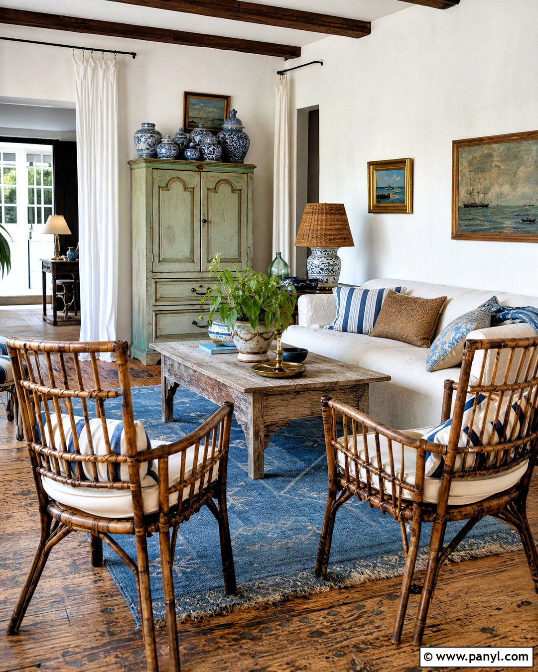 Vintage Beachy Interior - 20 beachy interior design ideas