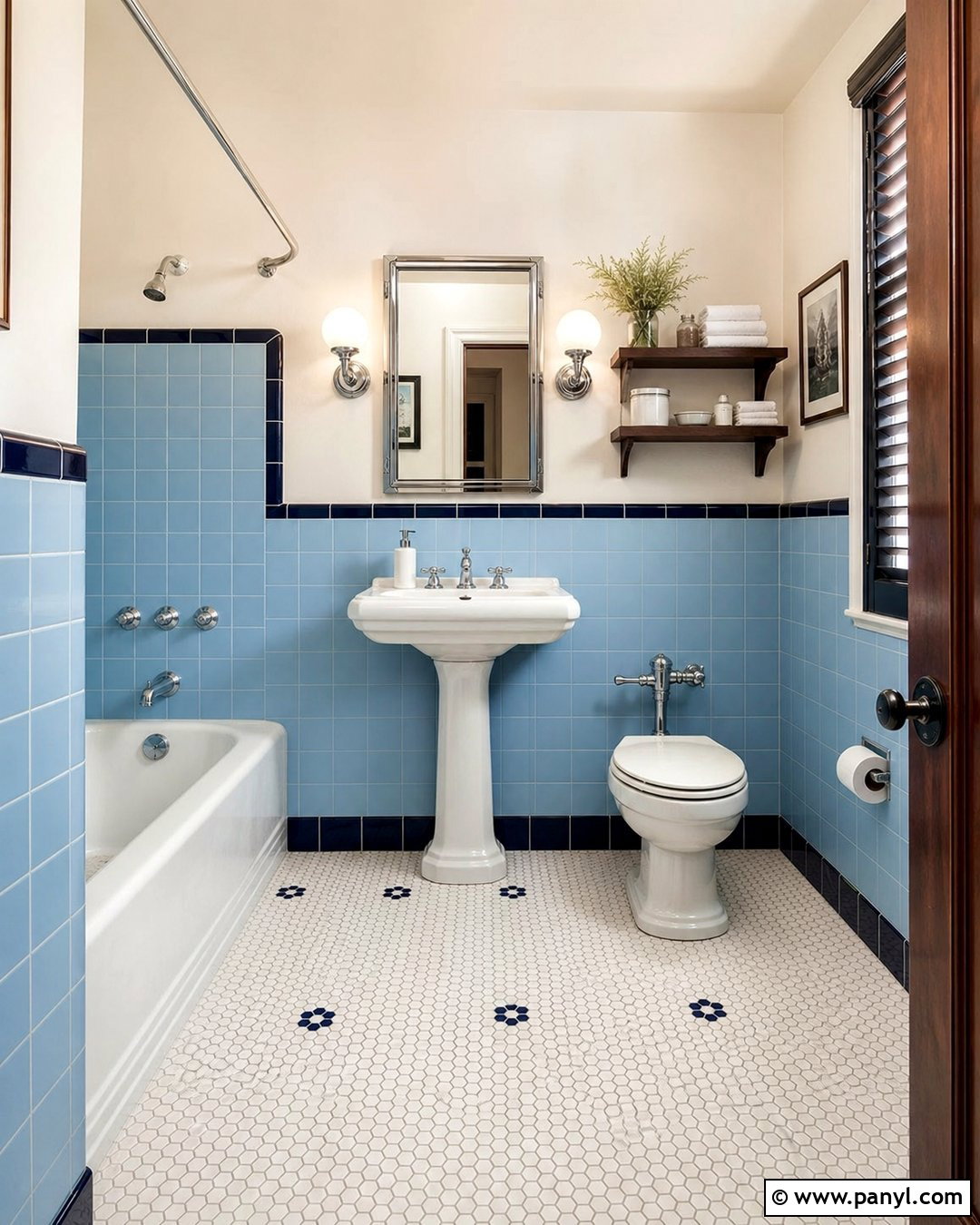 25 Vintage Blue Wall Ideas for Timeless, Characterful Rooms