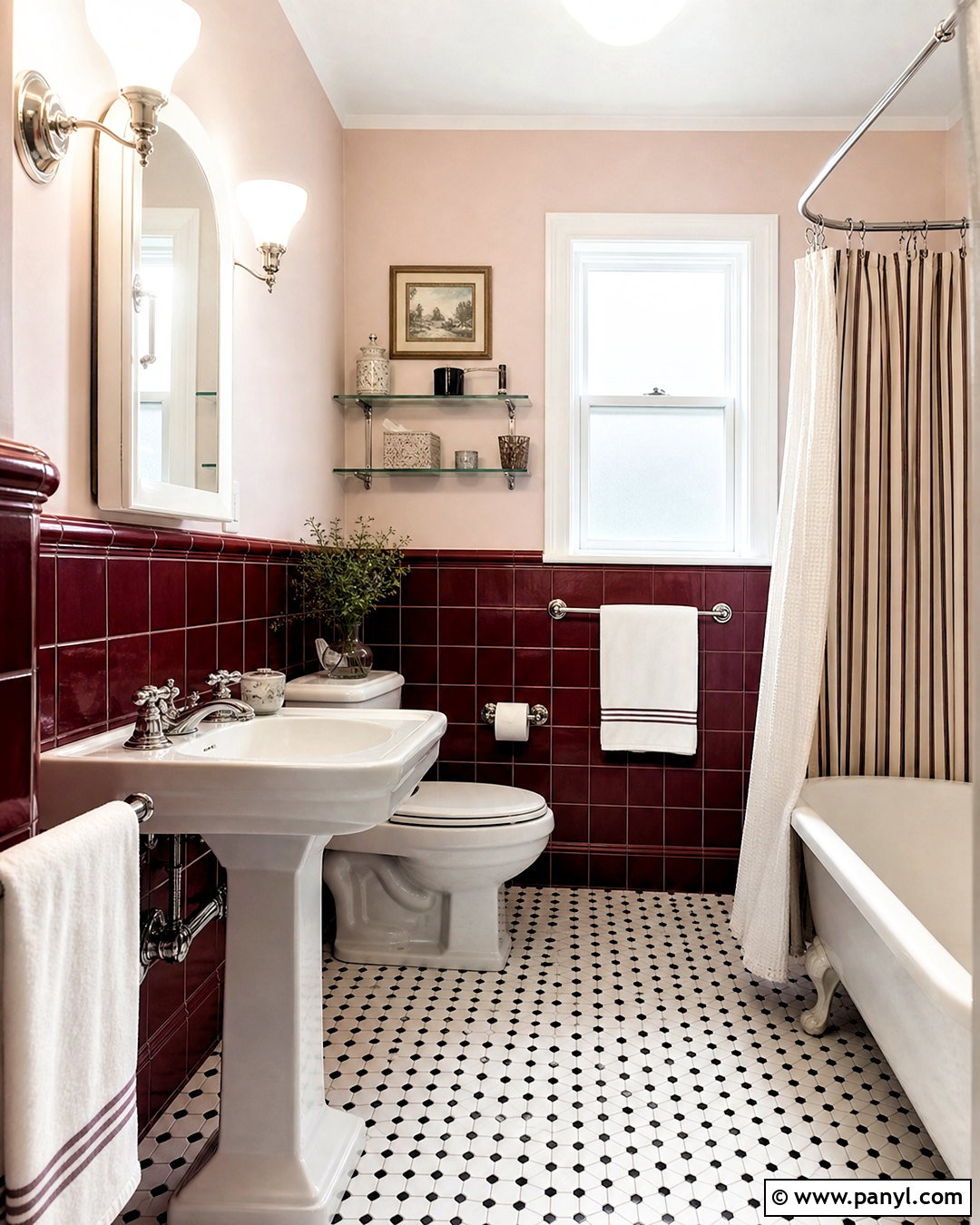 20 Burgundy Bathroom Ideas for a Bold, Spa-Like Refresh